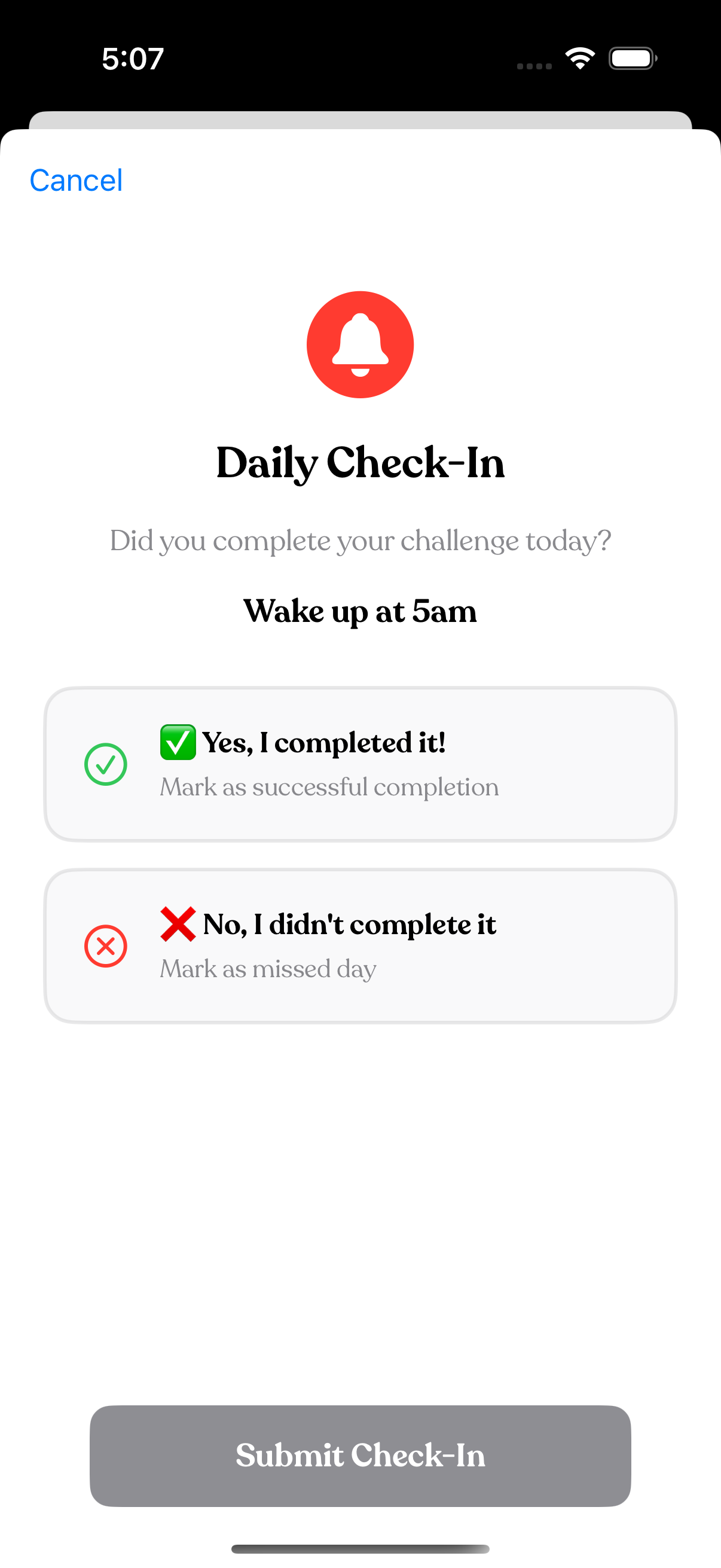 Final Interface